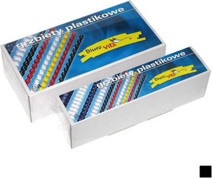 Picture of Argo Grzbiety do bindownic A4 8 czarne