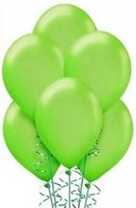 Attēls no Arpex Balony metalizowane 10" jasnozielone