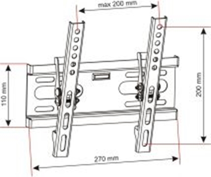 Picture of Art Uchwyt cienny AR-46 14'' - 42''