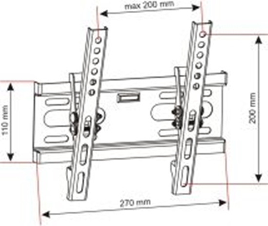 Picture of Art Uchwyt cienny AR-46 14'' - 42''