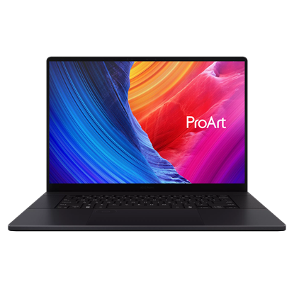 Attēls no Asus | ProArt P16 H7606WW-SE009X | Nano Black | 16 " | OLED | Touchscreen | 4K | 3840 x 2400 pixels | Glossy | AMD Ryzen AI 9 | HX370 | 64 GB | LPDDR5X | Solid-state drive capacity 2000 GB | NVIDIA GeForce RTX 5080 | GDDR7 | 16 GB | Windows 11 Pro | 802.1