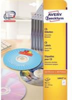 Picture of Avery Zweckform Etykiety na Pyty CD/DVD, 25 sztuk