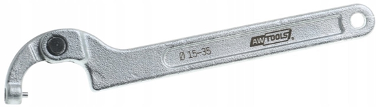 Picture of AWTools KLUCZ Hakowy nasadkowy klucz przegubowy 15-35mm BLACK LINE