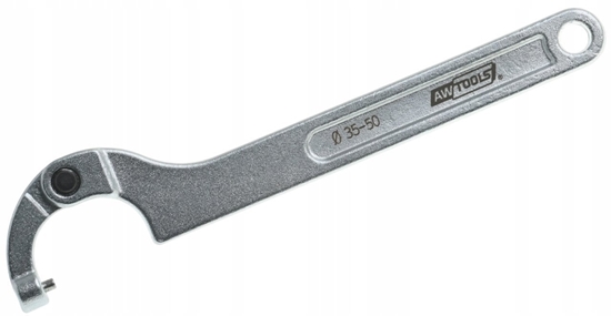 Picture of AWTools KLUCZ Hakowy nasadkowy przegubowy 35-50mm BLACK LINE