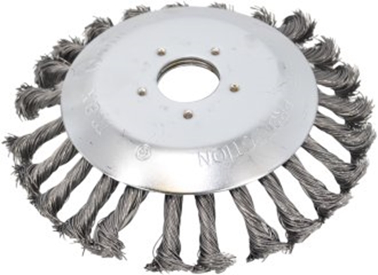 Picture of AWTOOLS SZCZOTKA DO KOSY TARCZOWA DRUCIANA 150x25,4mm