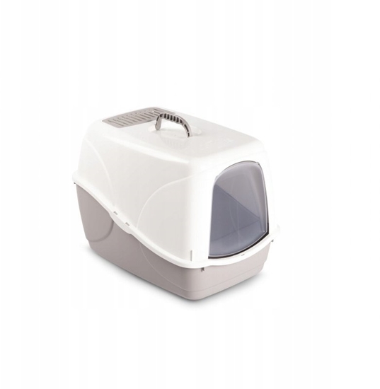 Picture of Barry King Kuweta zamykana dla kota szara, 54x38,5x38cm