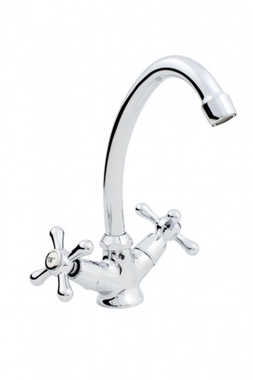 Изображение Bateria kuchenna Hydroland Retro stojca chrom (B205)