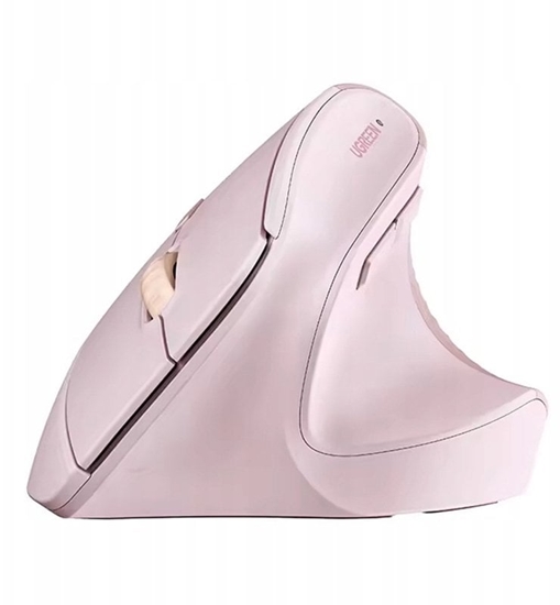 Picture of Bezprzewodowa mysz pionowa Ugreen M571 2.4G 4000 DPI 1xAA (róowa)