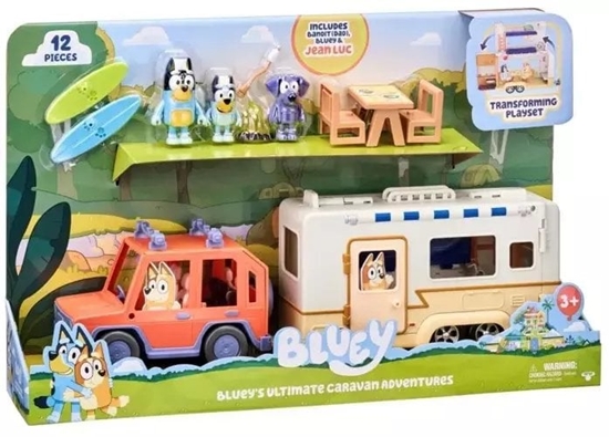 Picture of BLUEY, S5, 4WD & CMPVAN PLAYSET