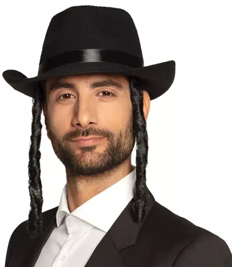 Picture of Boland Traciks 04194, Fancy dress hat, Adult, Male, Ethylene Vinyl Acetate (EVA), Polyester, Black, 143 g