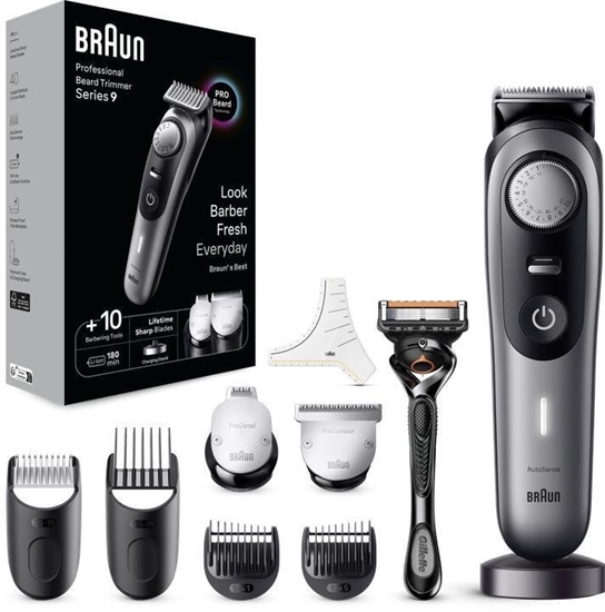 Picture of Braun Trymer do brody, trymer z narzdziami barberskimi i