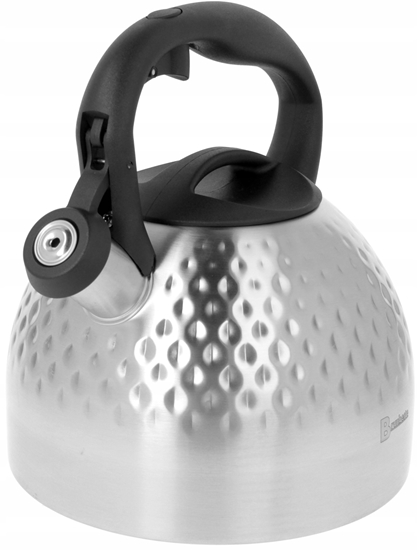 Picture of Brunbeste Czajnik na gaz stalowy z gwizdkiem indukcyjnym 2.7L srebrny diament BRUNBESTE BB-2467