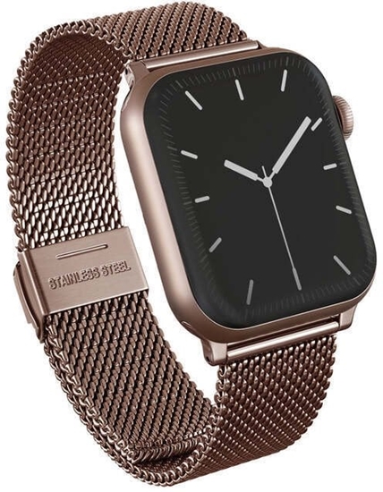 Изображение BURGA Metal Mesh Elegance for Apple Watch 42/44 mm (rose gold)