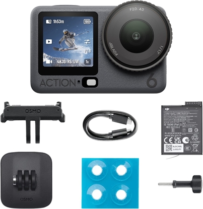 Picture of CAMERA OSMO ACTION 6 STANDARD/COMBO CP.OS.00000505 DJI