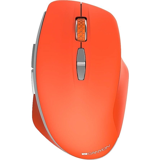 Изображение Canyon 2.4 GHz Wireless mouse with 7 buttons DPI 800/1200 Red