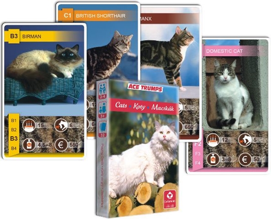 Picture of Cartamundi Gra Kwartet Koty - 1289000497