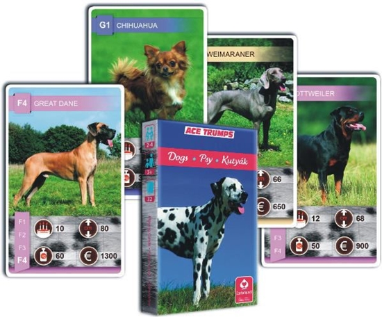 Picture of Cartamundi Gra Kwartet Psy - 1289000498