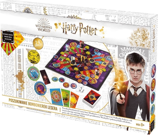 Изображение Cartamundi Gra planszowa Harry Potter Poszukiwanie Bombonierek Lesera