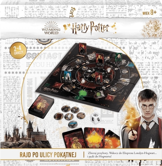 Изображение Cartamundi Gra planszowa Harry Potter Rajd po ulicy Poktnej