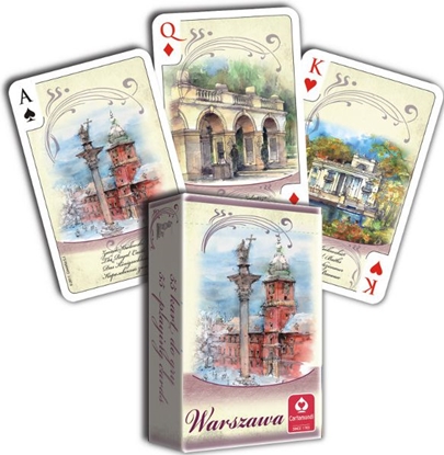 Picture of Cartamundi Karty Akwarele - Warszawa 55 l. (1289000363)