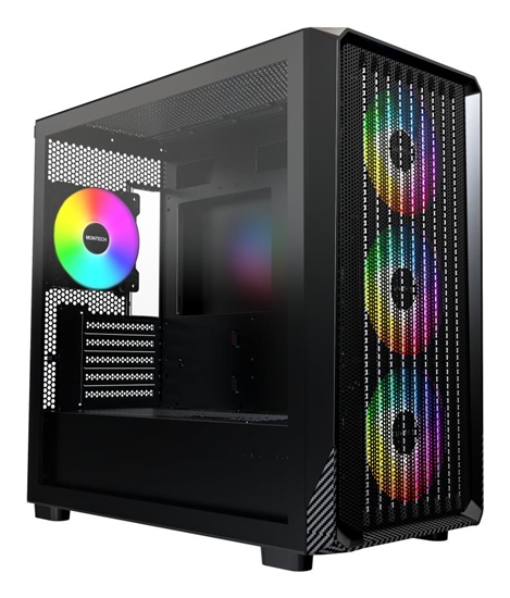 Picture of Case|MONTECH|micro ATX/Mini-ITX|Black|X5M|X5M(B)