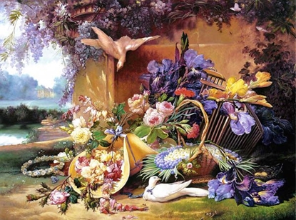 Picture of Castorland 2000 EL. Elegant still life flowe (200276)