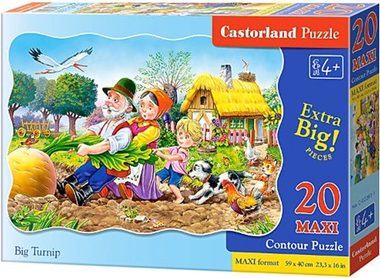 Picture of Castorland CASTOR 20 EL. MAXI Rzepka - 02283