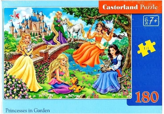 Изображение Castorland Puzzle 180 Princesses in Garden