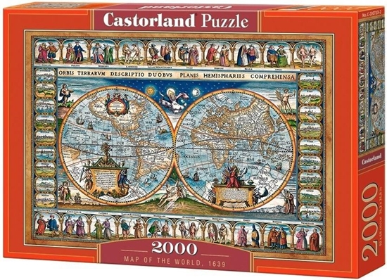 Picture of Castorland Puzzle 2000 Mapa wiata