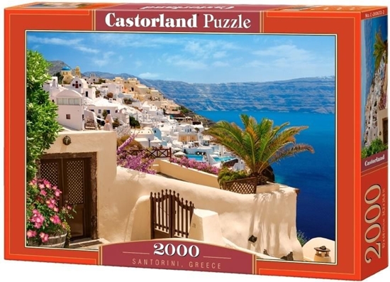 Picture of Castorland Puzzle 2000 Santorini