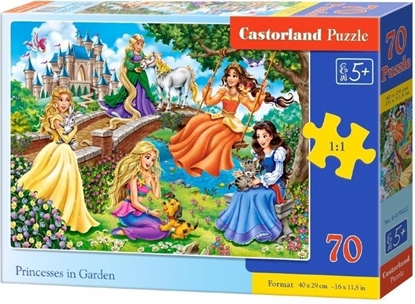 Picture of Castorland Puzzle 70 Princess in Garden