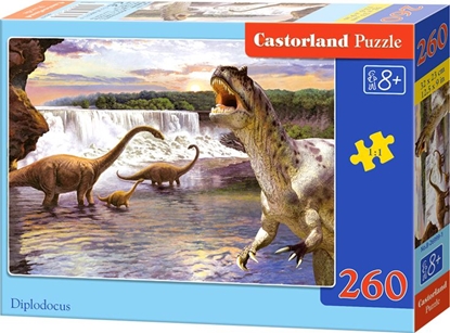 Picture of Castorland Puzzle Diplodocus 260 elementów (26999)