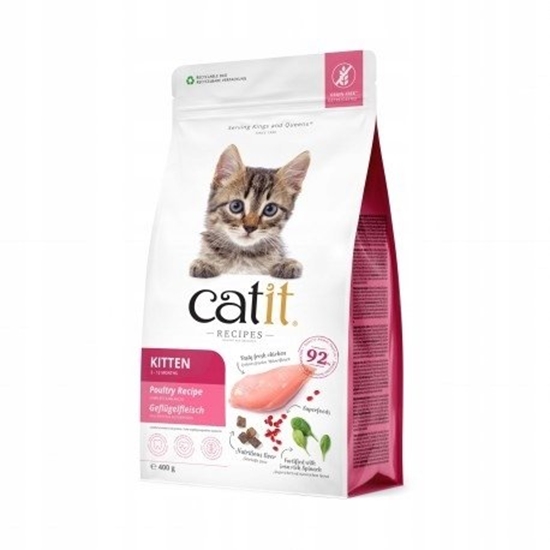 Picture of Catit Recipes Kitten sucha karma, dla kocit, drób, 400g