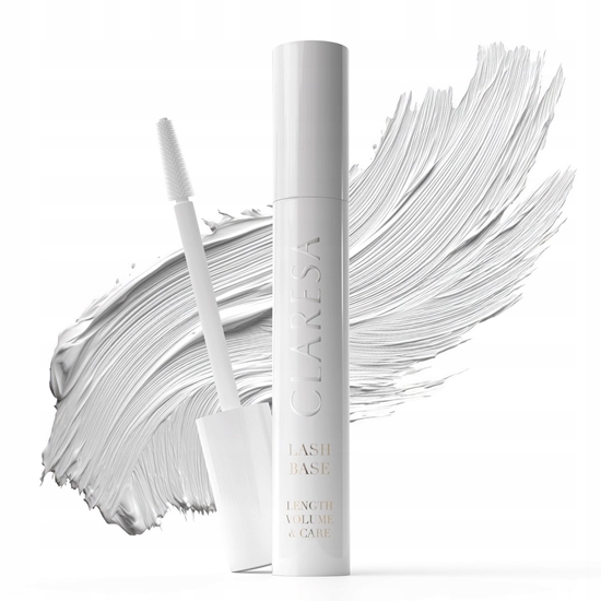 Изображение CLARESA_Lash Base Lenght Volume Care baza pod tusz wyduajco-pogrubiajca 8g