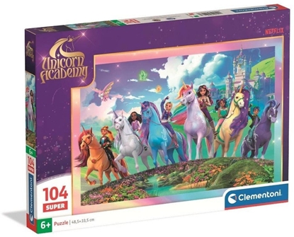 Picture of CLE puzzle 104 Super UnicornAcademy 25098