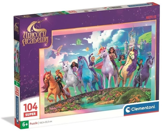 Picture of CLE puzzle 104 Super UnicornAcademy 25098