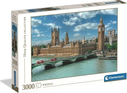 Picture of Clementoni Puzzle HQ The Houses of Parliament 3000 elementów (33037)