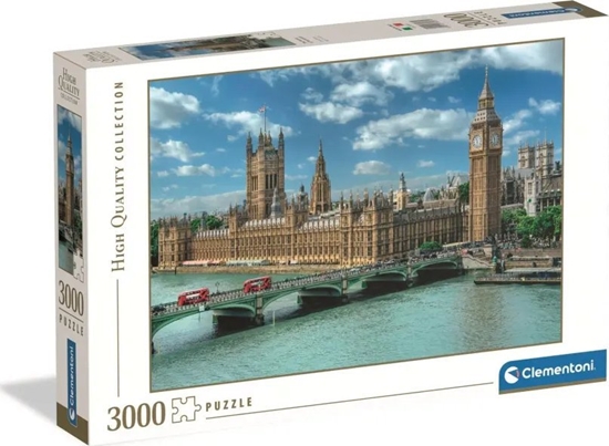 Изображение Clementoni Puzzle HQ The Houses of Parliament 3000 elementów (33037)