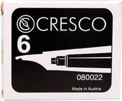 Picture of Cresco Naboje do pióra czarne pudeko 6 szt. (080022)