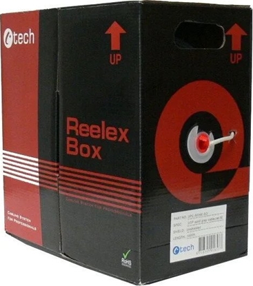 Picture of C-Tech kabel UTP przewód c5e 305m