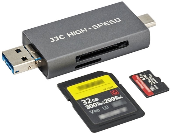 Picture of Czytnik JJC CR-UTC4AC Szary USB 3.1