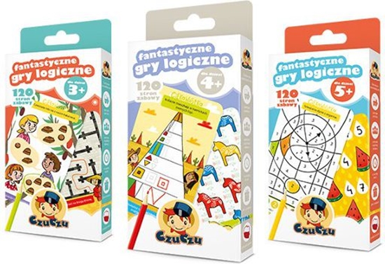 Picture of Czuczu Fantastyczne gry logiczne 3+ - (9515)