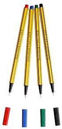 Изображение D.Rect Cienkopis D400 4 kolory