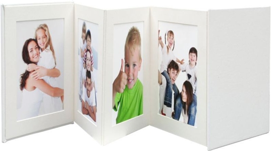 Picture of Deknudt Leporello white 8x13x18 8 photos              A66DC1 8PH