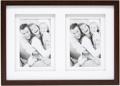 Attēls no Deknudt S65KQ2           2x15x20 Wood Gallery brown Passepartout