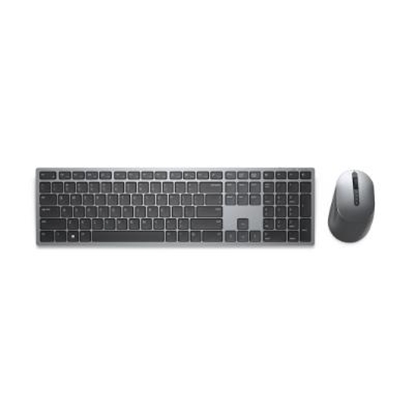 Изображение Dell | Premier Multi-Device Keyboard and Mouse | KM7321W | Keyboard and Mouse Set | Wireless | Batteries included | EE | Titan grey | Wireless connection