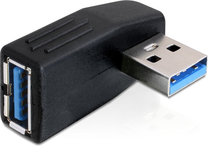 Picture of Delock Adapter USB 3.0 male-female angled 90° horizontal