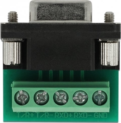 Picture of Delock Adapter USB Type-A to Serial RS-422/485 DB9 with surge protection 600 W and extended temperature range