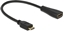 Picture of Delock Cable High Speed HDMI with Ethernet - mini C male > A female