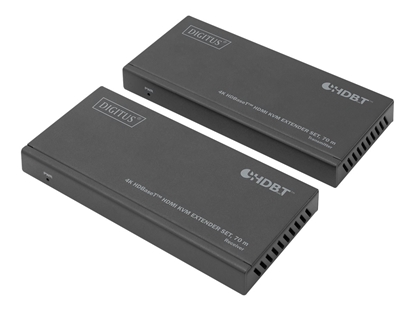 Picture of Digitus 4K HDBaseT? HDMI KVM Extender Set, 70 m